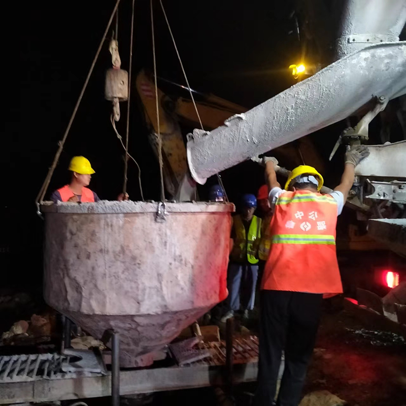 臨臨高速六標(biāo)沂源南互通A匝道橋全面展開施工