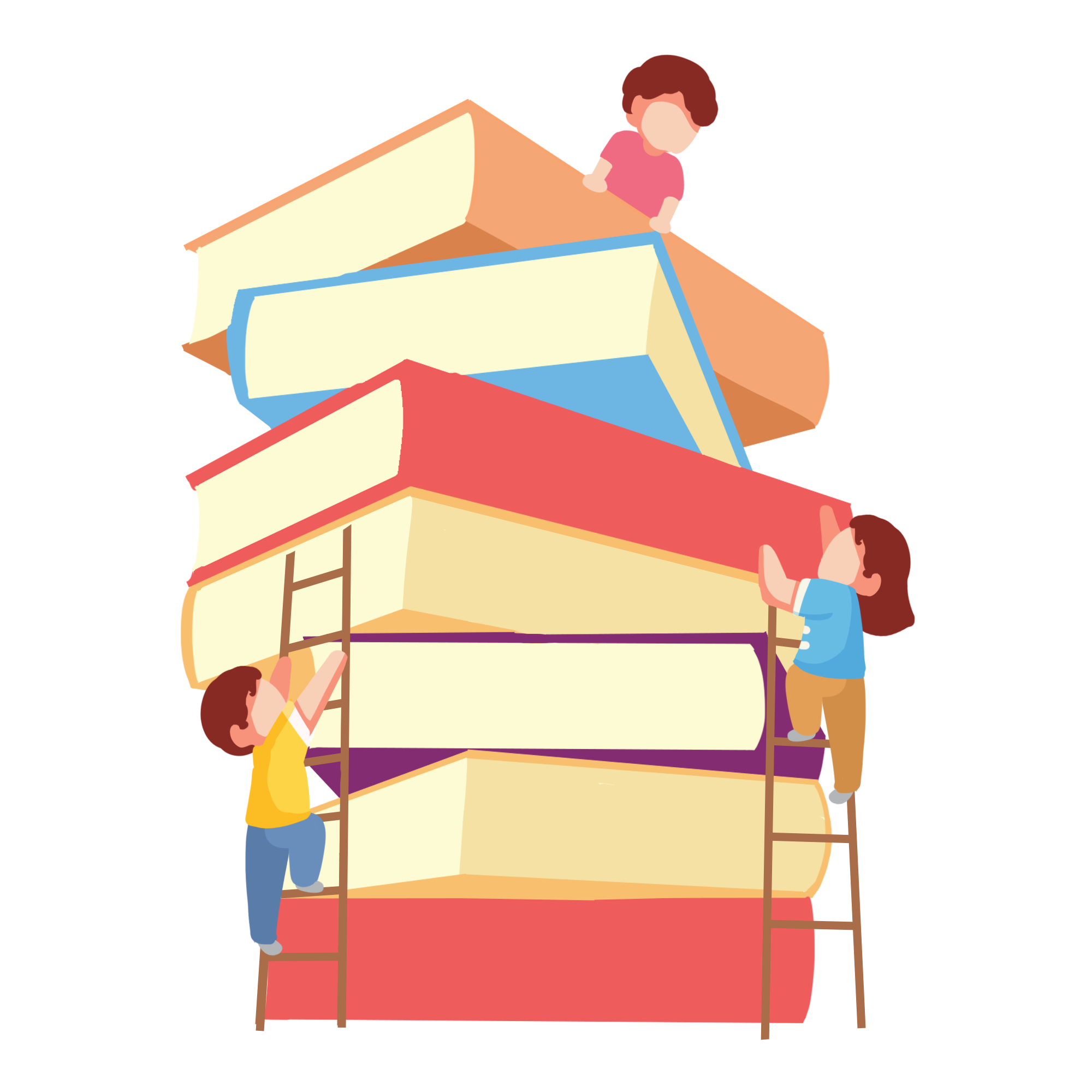 六一來臨之際，致在學(xué)習(xí)道路上攀登的孩子們