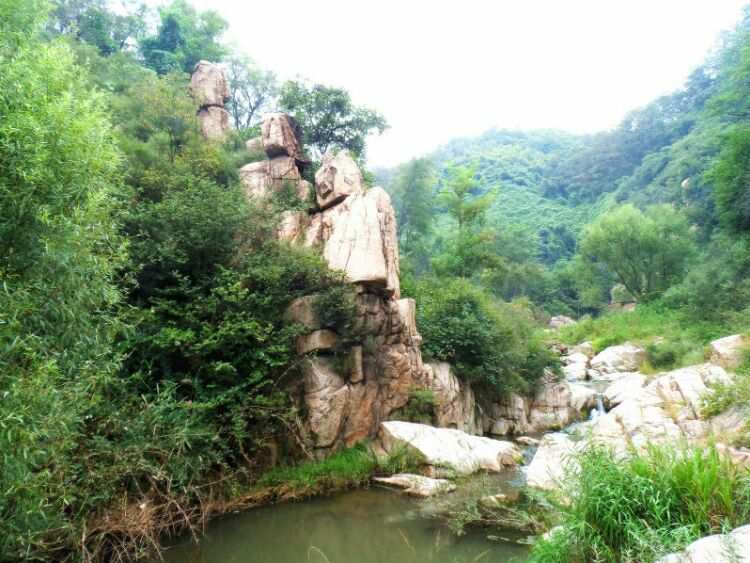 風(fēng)景秀麗的嶺西村