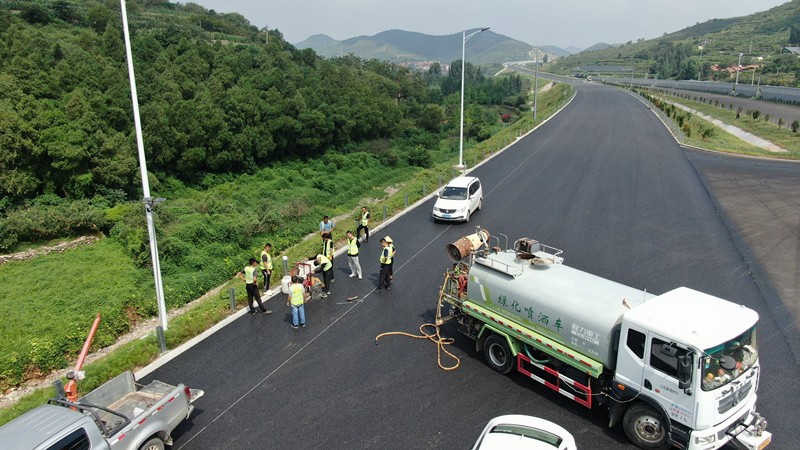 工程管理部對臨臨高速項目開展安全月度巡查