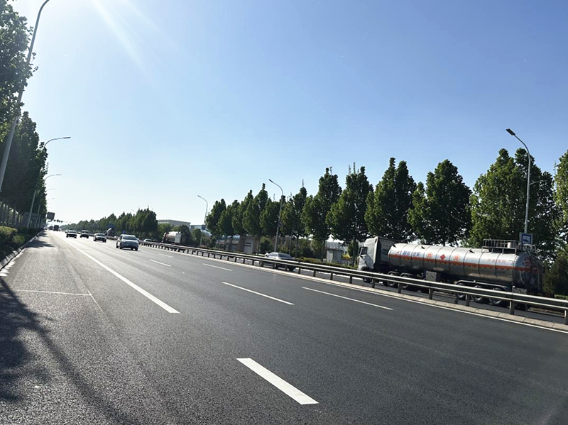 【一提三?！縂309青蘭線張周段修復(fù)養(yǎng)護工程順利通車