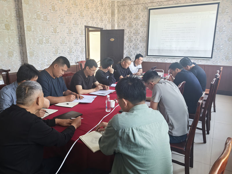 【一提三?！縎510泉王線召開4月份工地例會