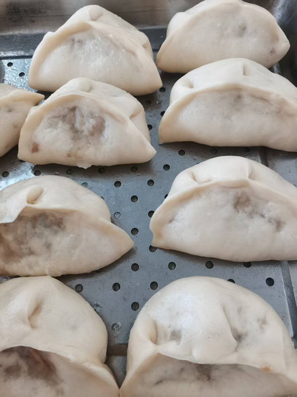 工地食堂的大蒸包