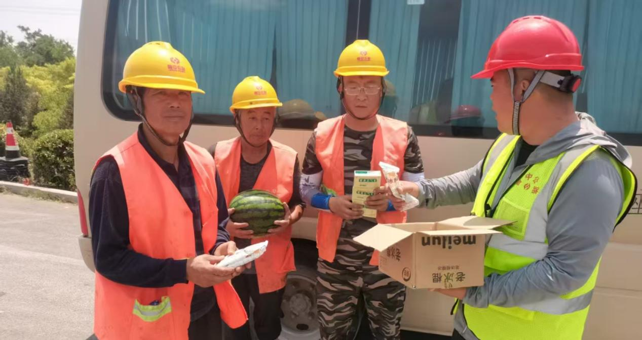 【一提三?！縎231張臺線項目部多措并舉送清涼保安全