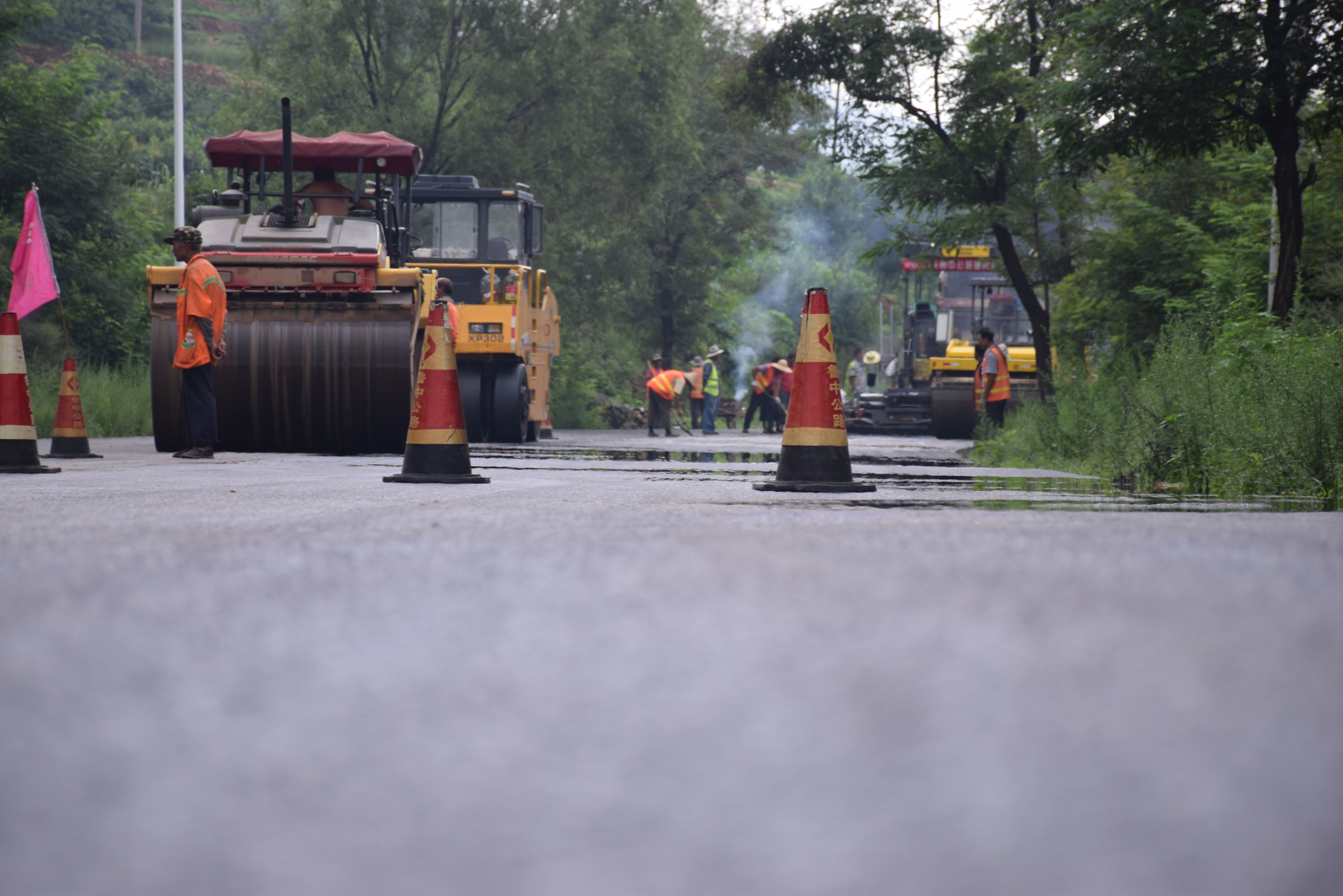 激情九月，各工地掀起大干高潮