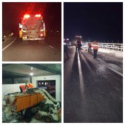  以雪為令，我為平安通行站崗