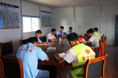 馬南路孝婦河橋梁項目部 舉行防洪防汛應急救援演練