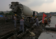 張店梁場工程動態(tài)