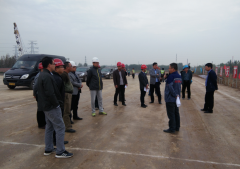 濱萊高速擴(kuò)容項(xiàng)目來(lái)我市政分公司S102工程觀摩