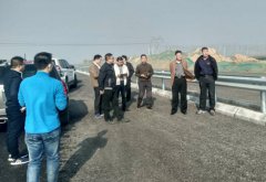 G309青蘭線改建工程順利通過市質(zhì)監(jiān)站、改建辦復(fù)工檢查