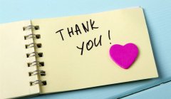 感恩有你，倍加珍惜