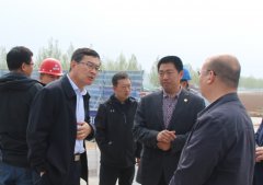 省交通廳調(diào)研組對新寧項(xiàng)目進(jìn)行現(xiàn)場調(diào)研