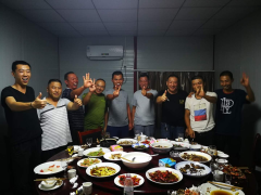 西南工程分公司江西項目部工地舉行集體“生日趴”