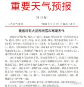 小雨轉(zhuǎn)中到大雪！局部暴雪！大范圍降雪來了，淄博也有！重要預(yù)報(bào)已發(fā)布