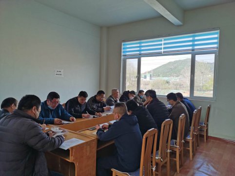 康源路召開管線遷移協(xié)調會