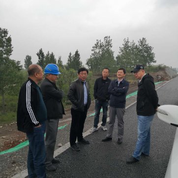 齊魯建設(shè)管理分公司副總經(jīng)理到青蘭項(xiàng)目部調(diào)研