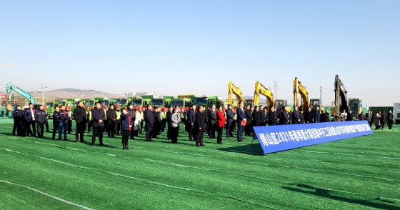 沿河?xùn)|路項(xiàng)目吹響開(kāi)工集結(jié)號(hào)