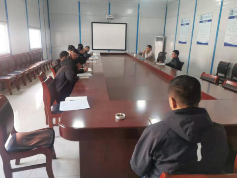 知行合一 主動(dòng)擔(dān)當(dāng)——第一工程公司打響復(fù)工號(hào)令槍