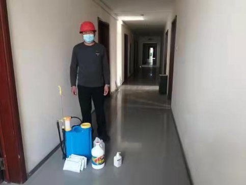 抗擊疫情，第五區(qū)域項目部在行動